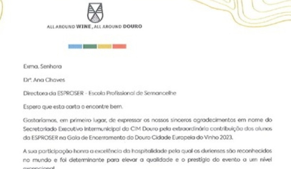 Gala de Encerramento do Douro Cidade Europeia do Vinho 2023